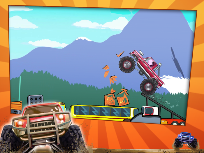 Monster Truck Speed Race Game