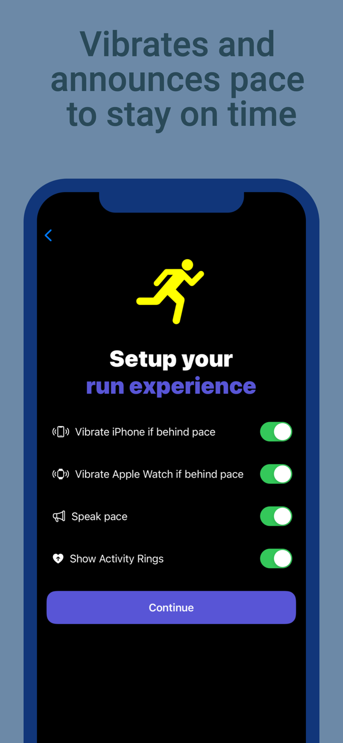 PaceRunner Run at your pace