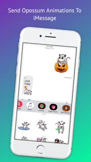 mitzi opossum emoji's iphone screenshot 4