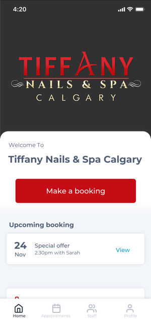 Tiffany Nails & Spa Calgary(圖1)-速報App