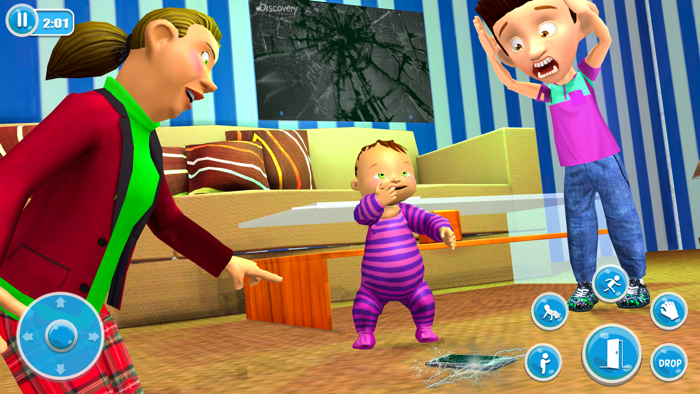 The Baby Prank House Game 3D
