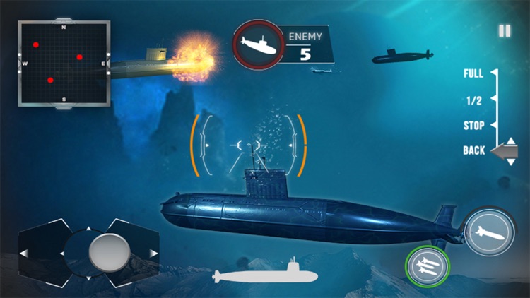 Naval Submarine War Zone screenshot-3