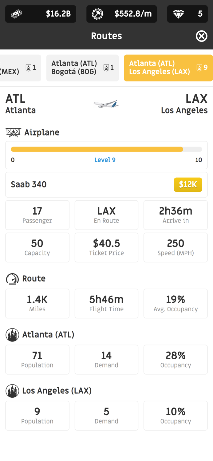 Idle Airline Tycoon - Manager