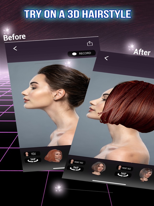 Free app for men to try on hairstyles and hair colors  Virtual hair app for  men