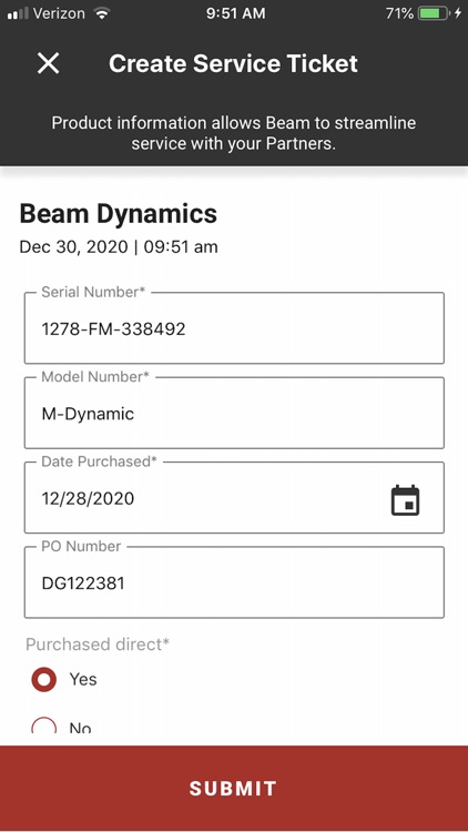 Beam Line