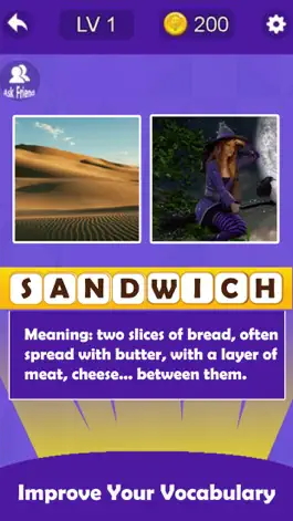 Game screenshot 2 Pics 1 Word - Guess Word apk