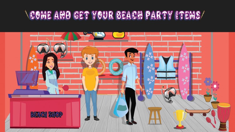 Pretend Play Beach Party