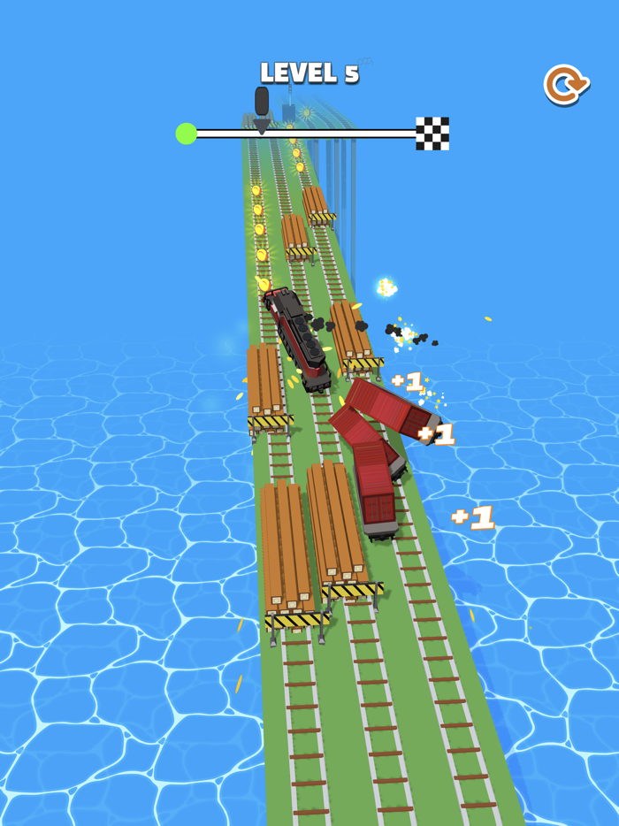 Trains Run 3D