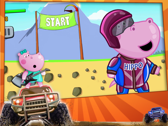 Monster Truck Speed Race Game