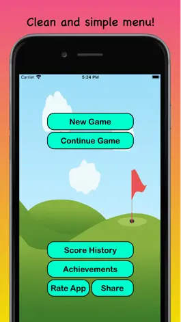 Game screenshot Mini-Golf Score Card mod apk