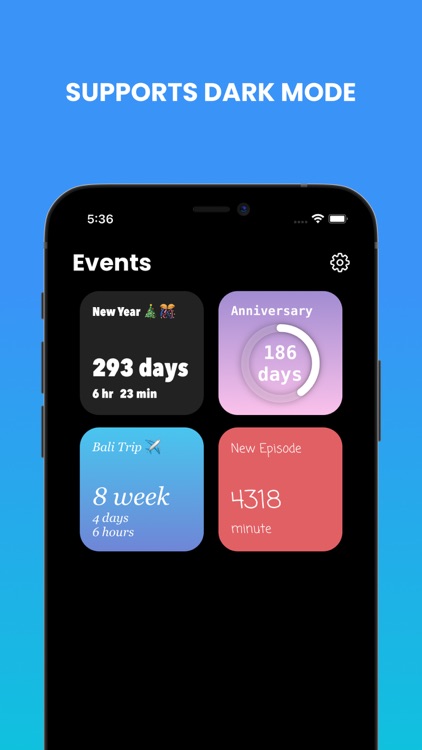 Kaunt: Event Countdown Widget screenshot-5