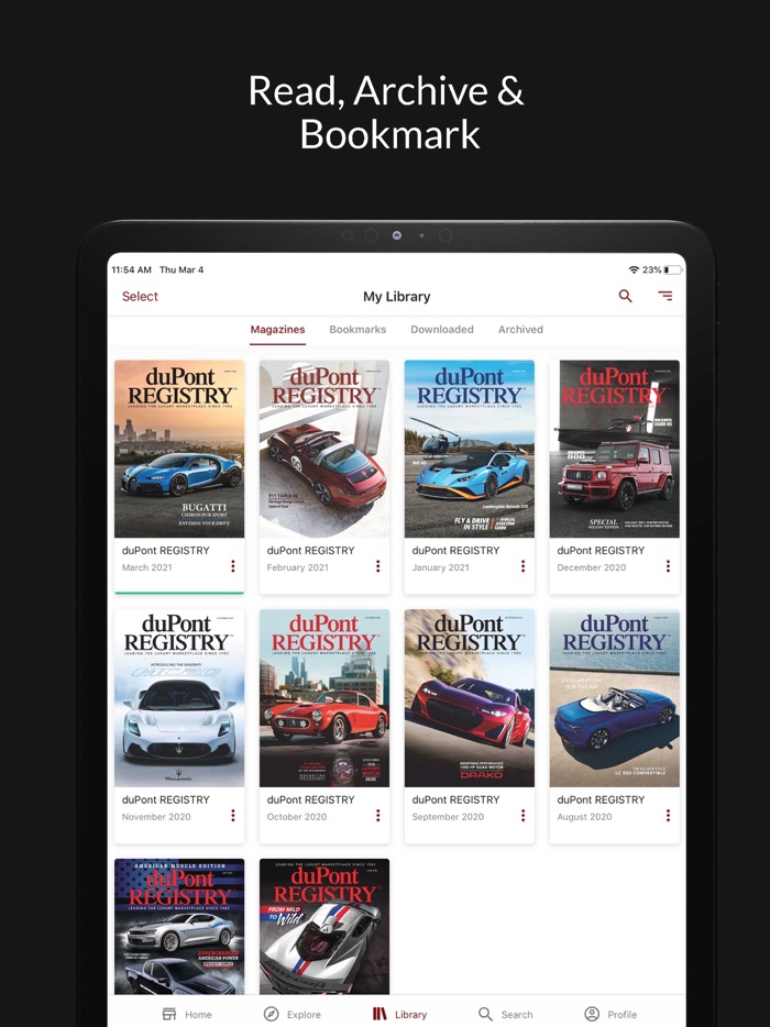 duPont REGISTRY Automobiles