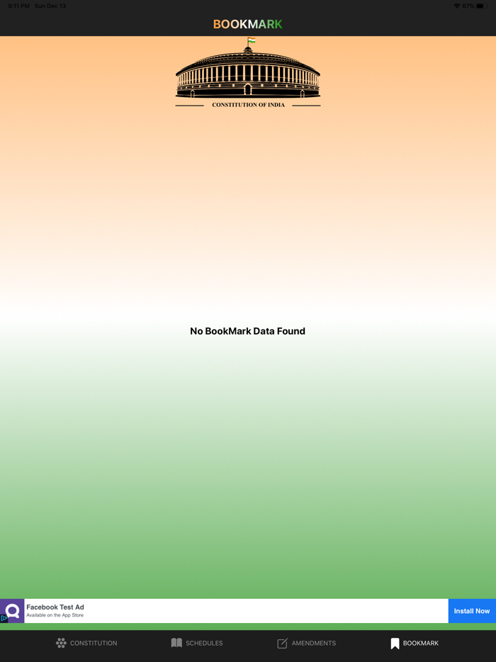 Constitution Of India-English