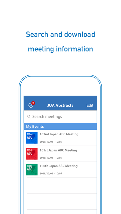 How to cancel & delete JUA Abstracts from iphone & ipad 3