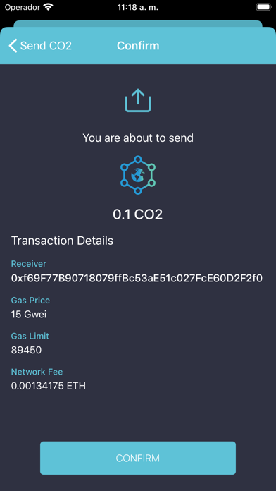 Climatecoin Wallet screenshot 3