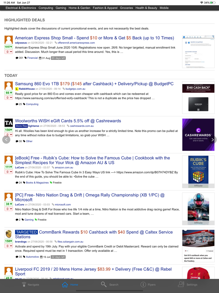 OzBargains - Aussie favourites