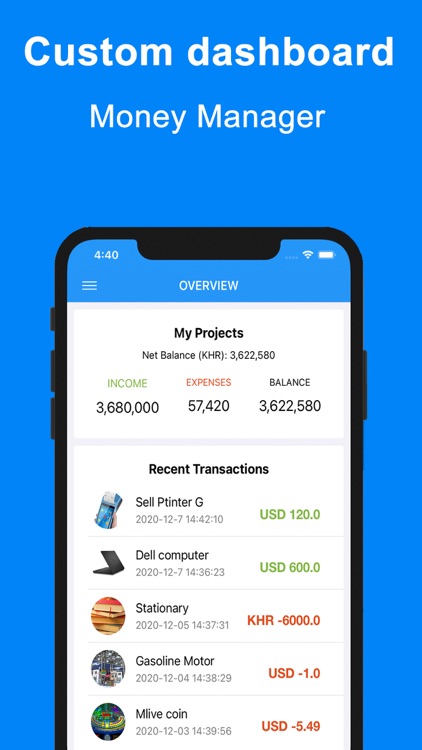 EleCash - Money Manager