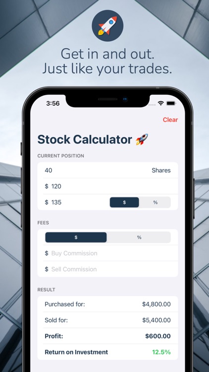 Stock Rocket Calculator