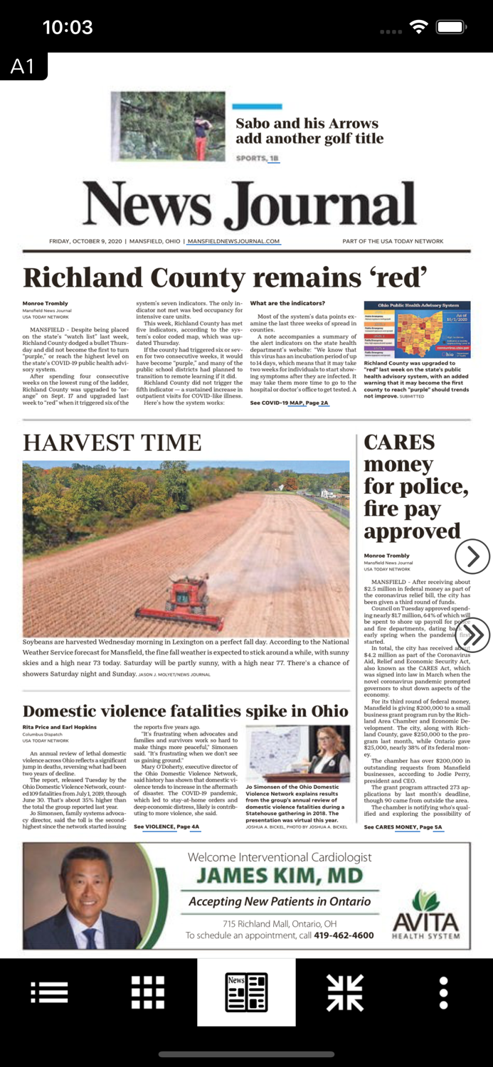 News Journal Print Edition