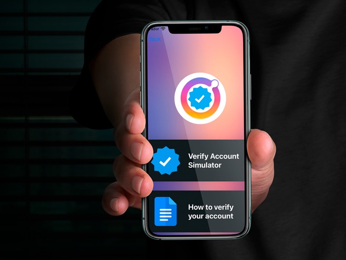Verified Badge Simulator
