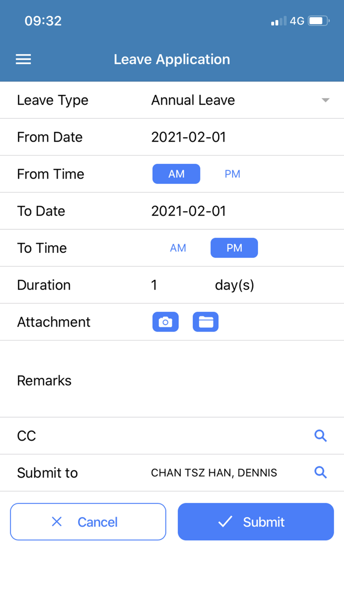 COLC HRMS Mobile App