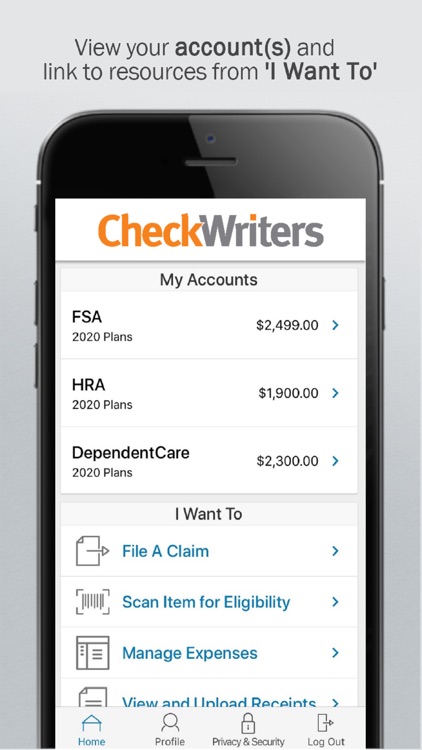 CheckWriters Health Cloud