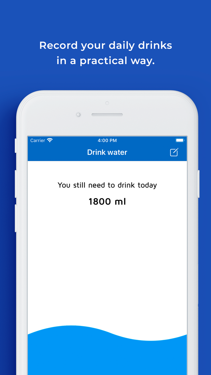 Drink Water reminder and alert