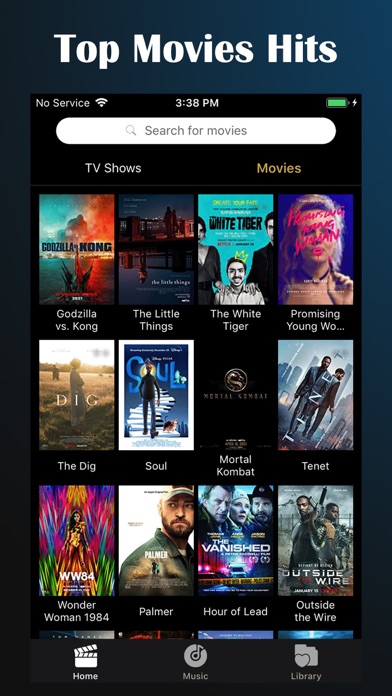 Movcy - Movies, Shows, Music screenshot 1