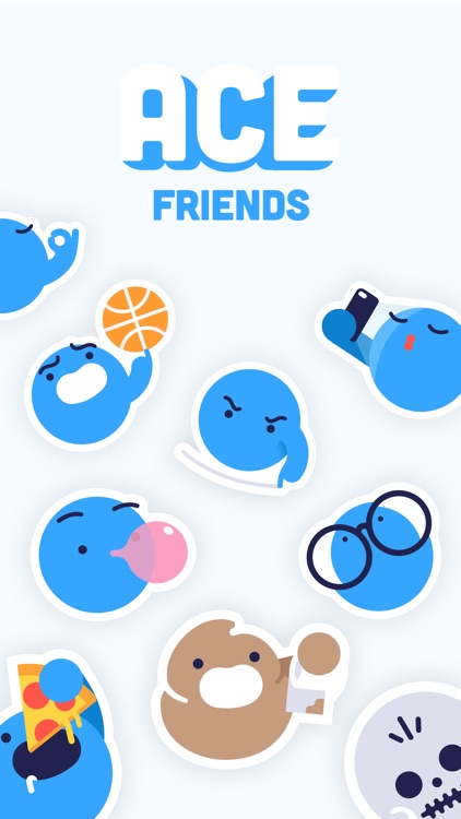 ACE Friends Sticker Pack