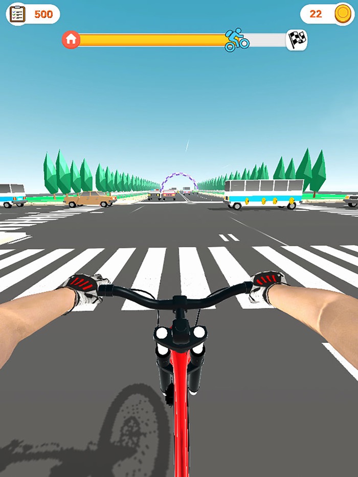 Delivery Bike  Traffic Escape