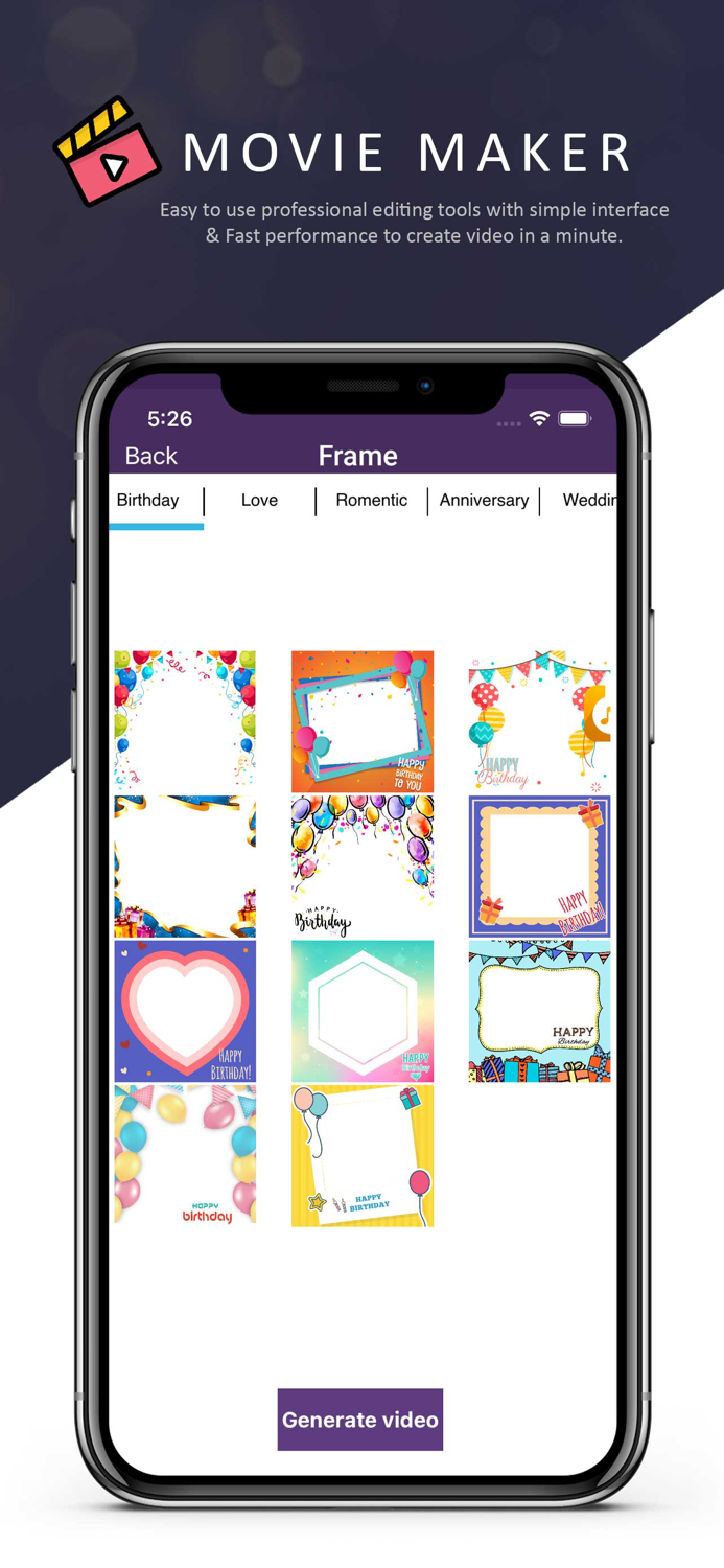 Movie Maker With Music