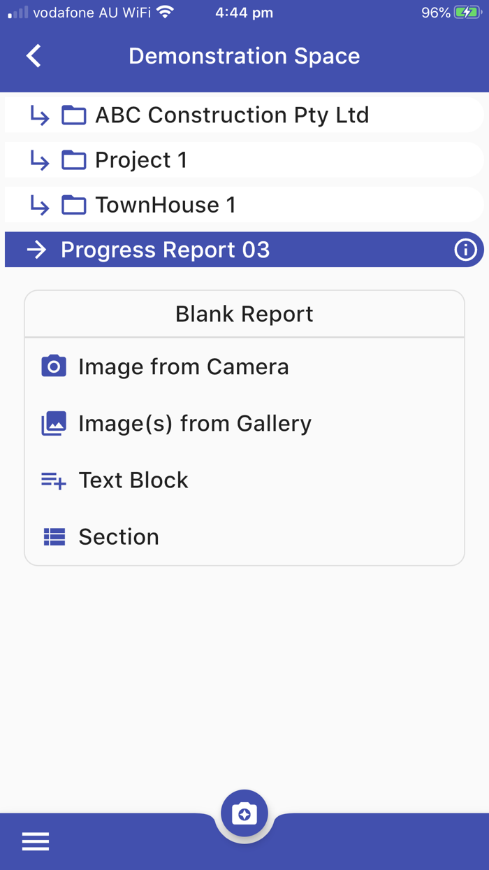 Report  Run Integrate