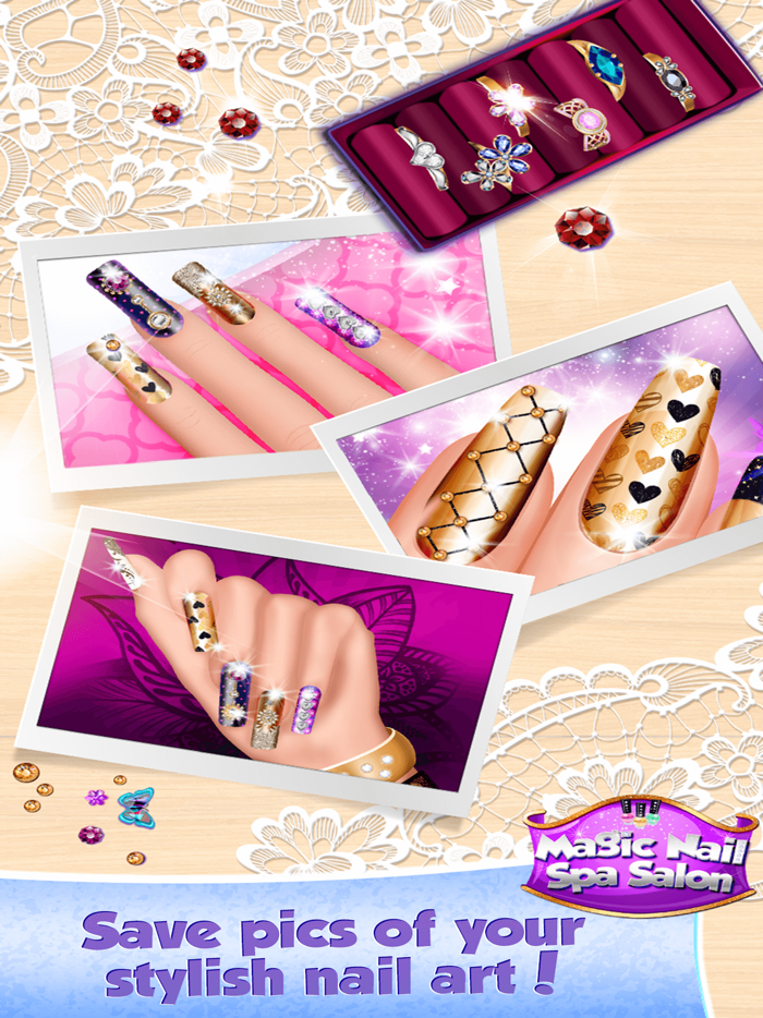 Fashion Nail Salon Girl Games