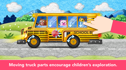 Kids Vehicles 2: Amazing Ice Cream Truck Game with Alex & Dora for Little Explorers Screenshot 6