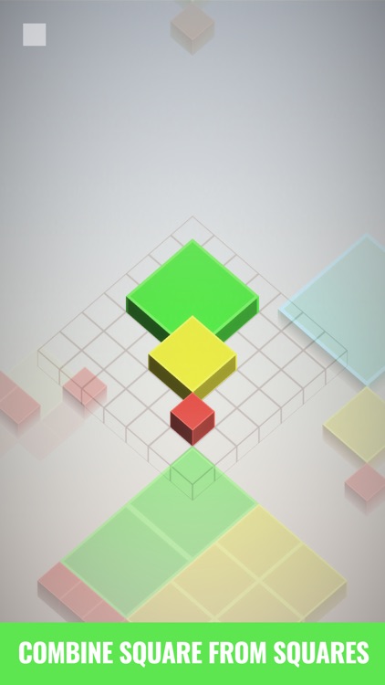 Isometric Squares - puzzle ² screenshot-0