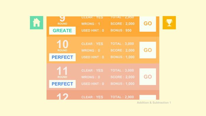 Quiz Addition Subtraction 1