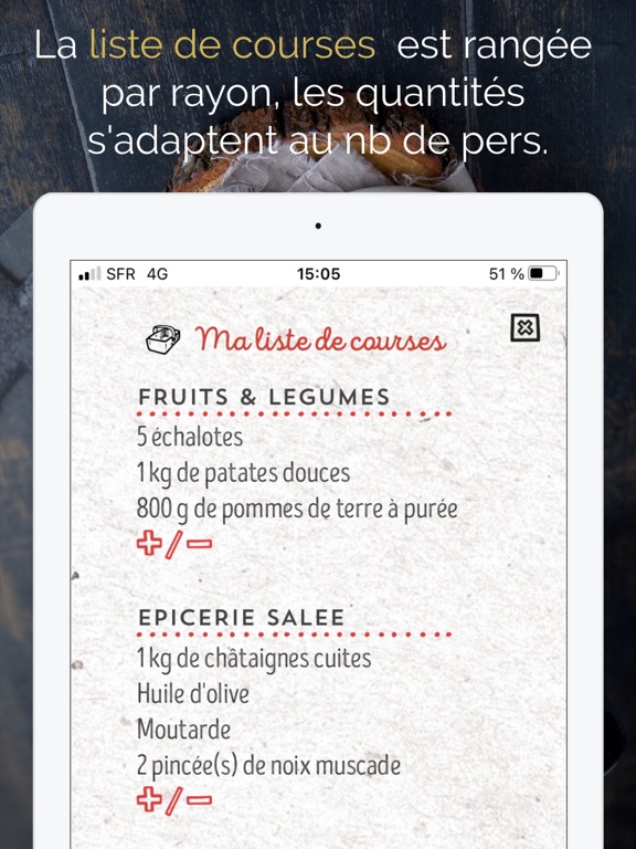 Et voilà ! Menus de fêteのおすすめ画像4