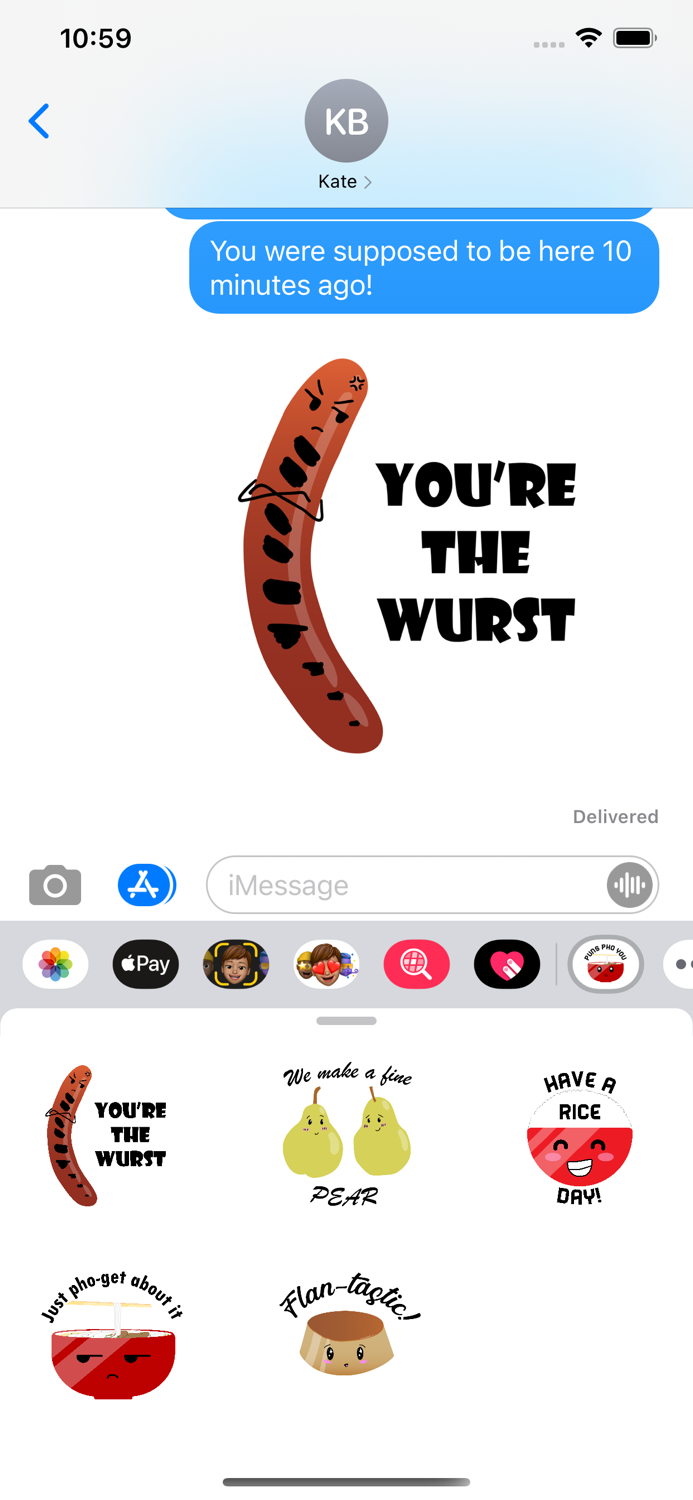 So Much Pun Stickers for All