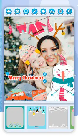 Game screenshot Merry Christmas Photo Frames . mod apk