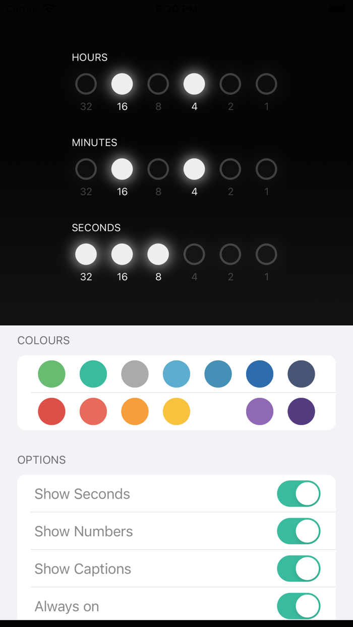 Binary Clock  Watch  Widget