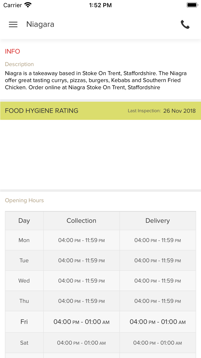 Niagara Stoke-On-Trent,