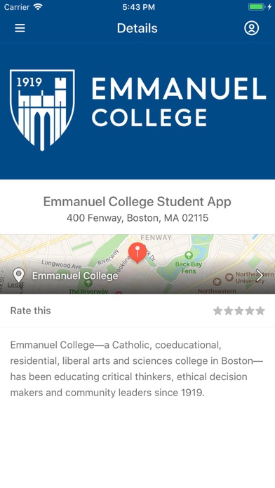 Emmanuel College Student App screenshot 2