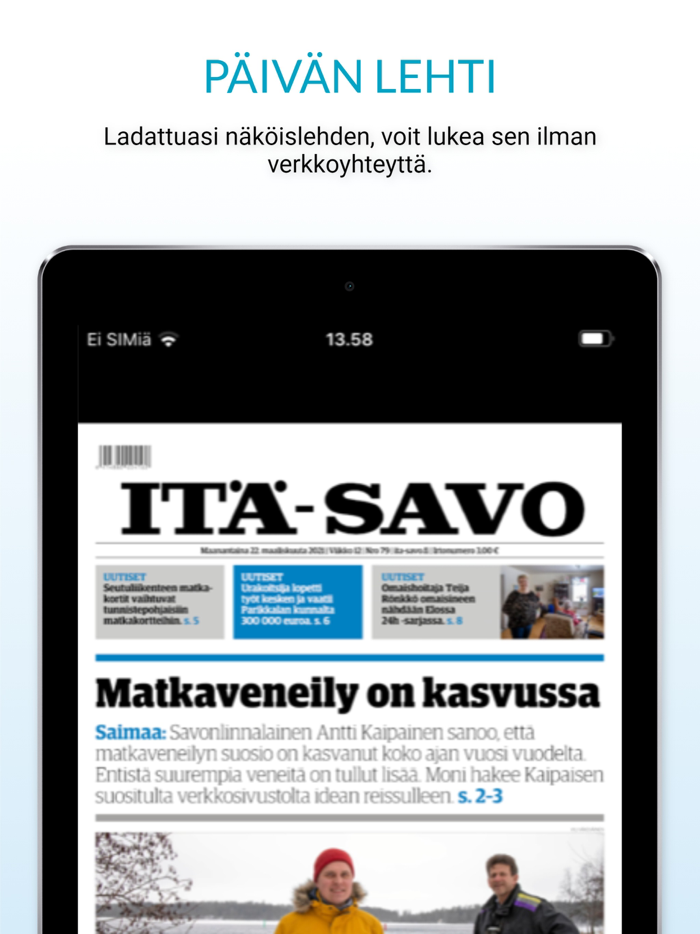 Itä-Savo, päivän lehti