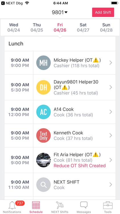 NEXT Manager screenshot-3