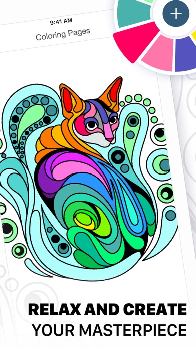 Coloring Books – Art Therapy screenshot 3