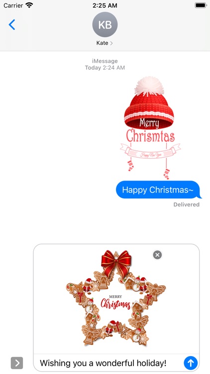 Realistic Christmas Stickers screenshot-1