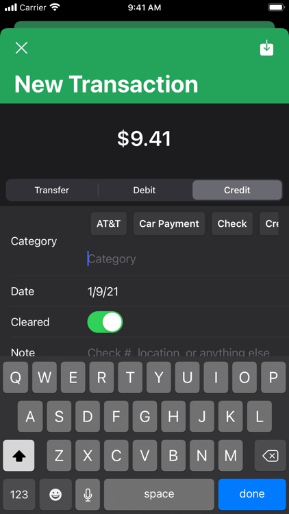 Transactions: Simple Checkbook screenshot-5