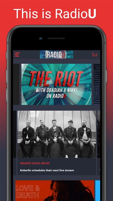 How to cancel & delete RadioU — Where Music Is Going from iphone & ipad 1