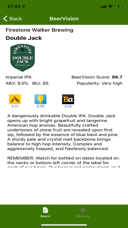 BeerVision - Beer Menu Scanner