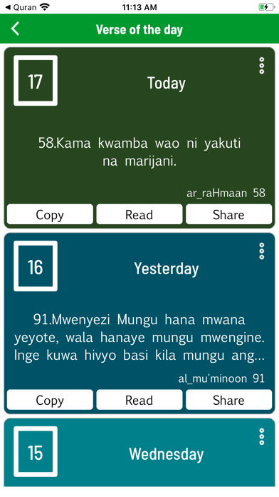 How to cancel & delete Swahili Quran from iphone & ipad 4